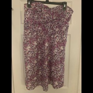 Express Strapless Dress